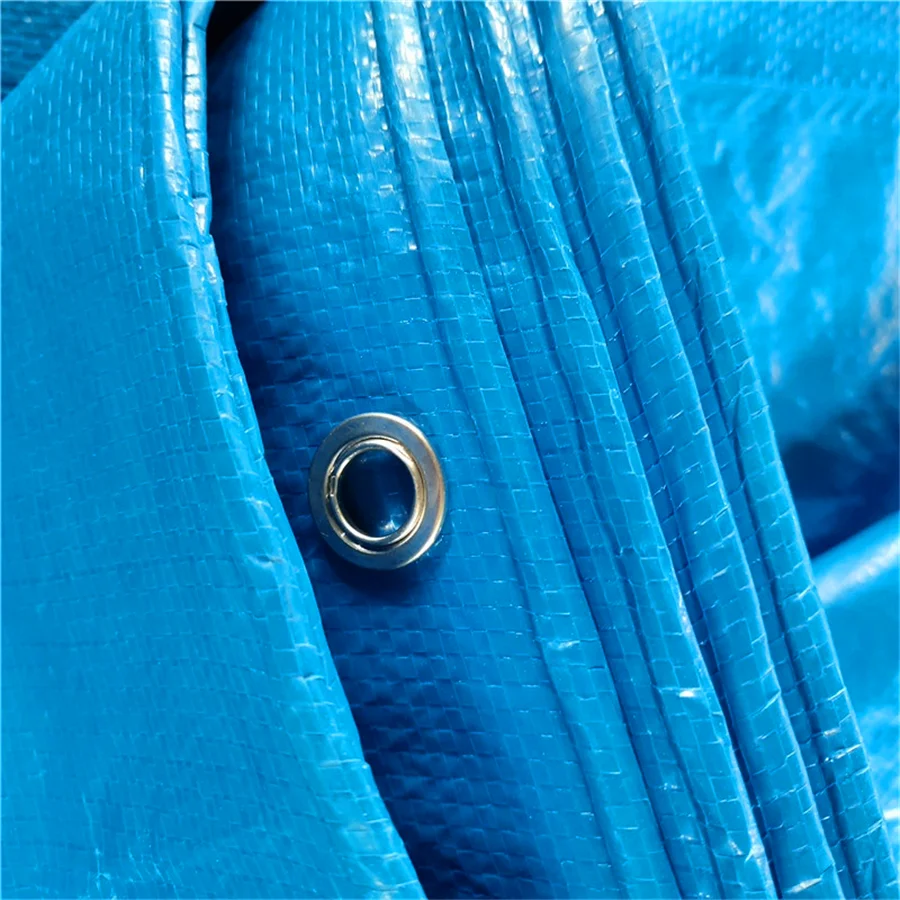 China Stock roof cover tarpaulin roll tarps reversible poly tarp Factory Price