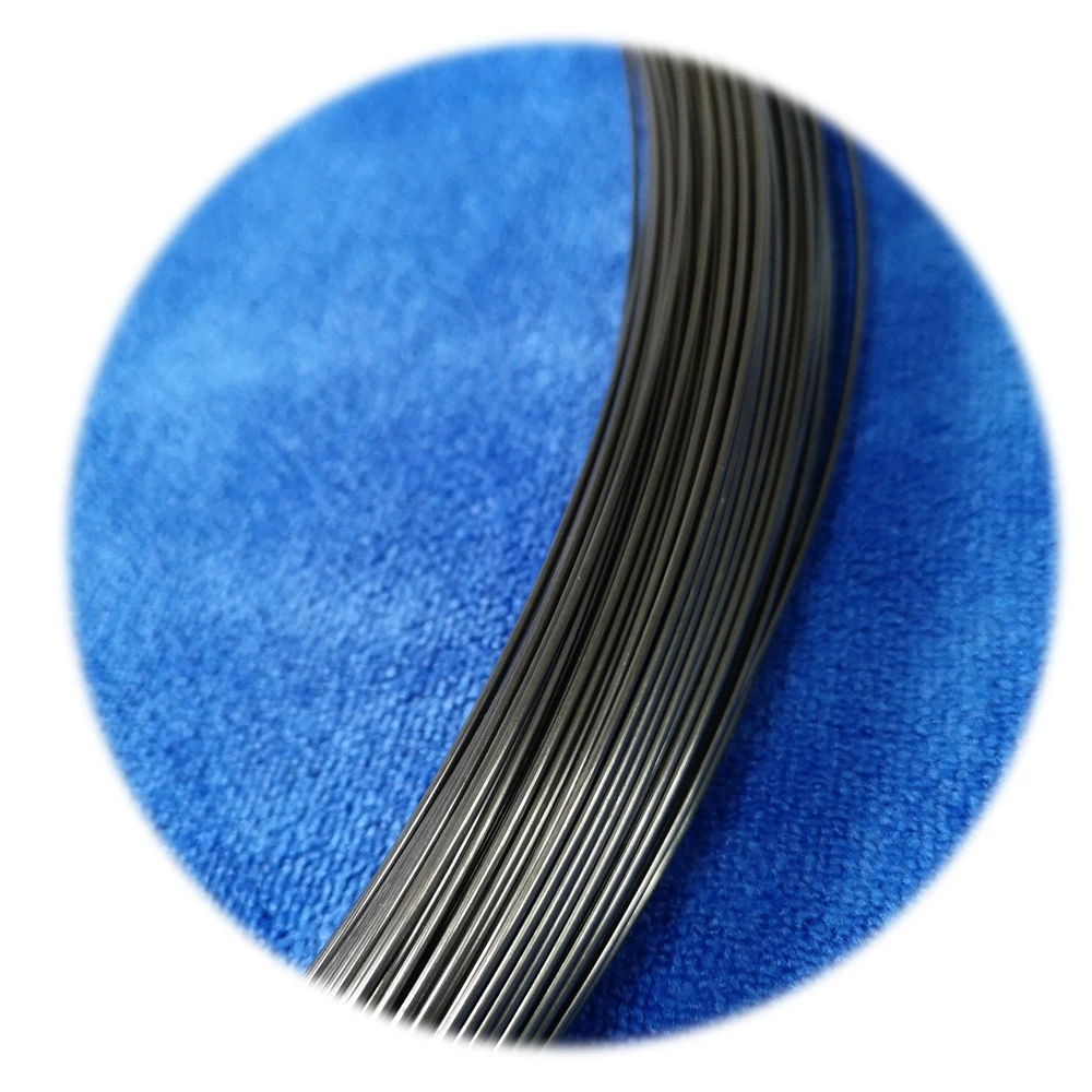 
Black Oxide Nitinol Single Strand Titanium Fishing Wire With Shape Memory And High Strength 