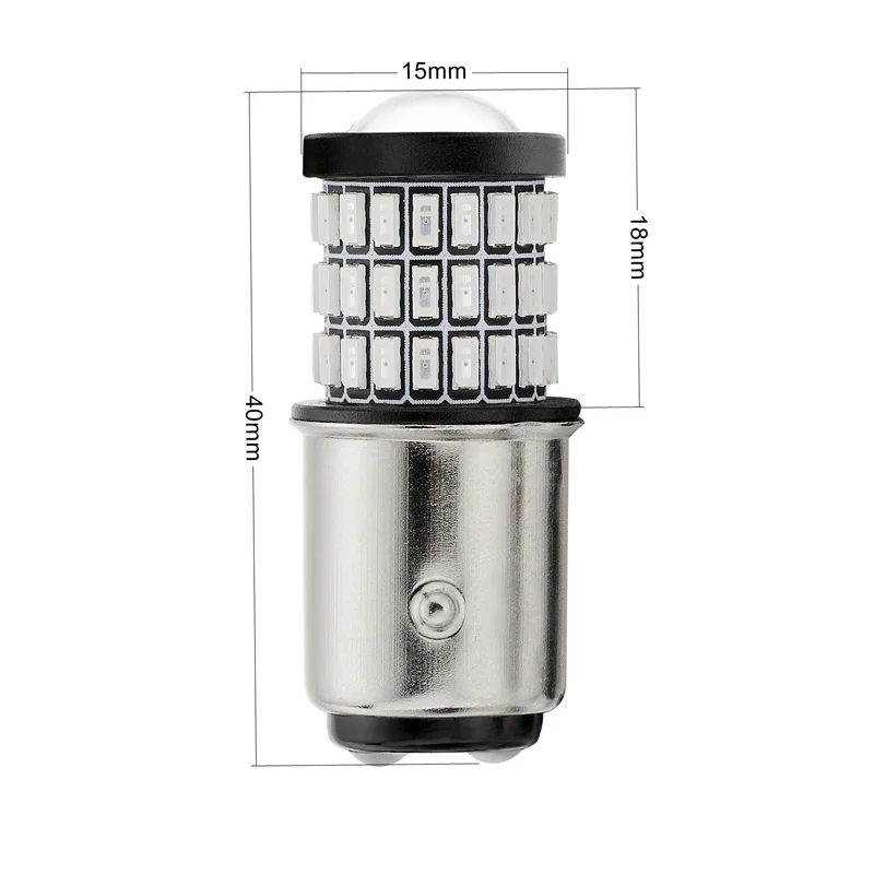 12V Bau15s Bay15s 1156 1157 Led T20 S25 Led Signal Lamp 7440 7443 Led Bulb Canbus Brake Light H4 H6 150smd 4014 Super Bright W21