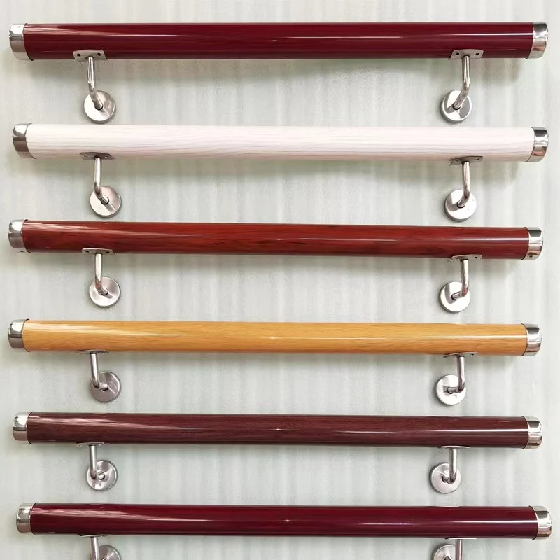 Hot Selling Stair Railing Handrail PVC Pipe Balustrade Staircase Stainless Steel Fittings