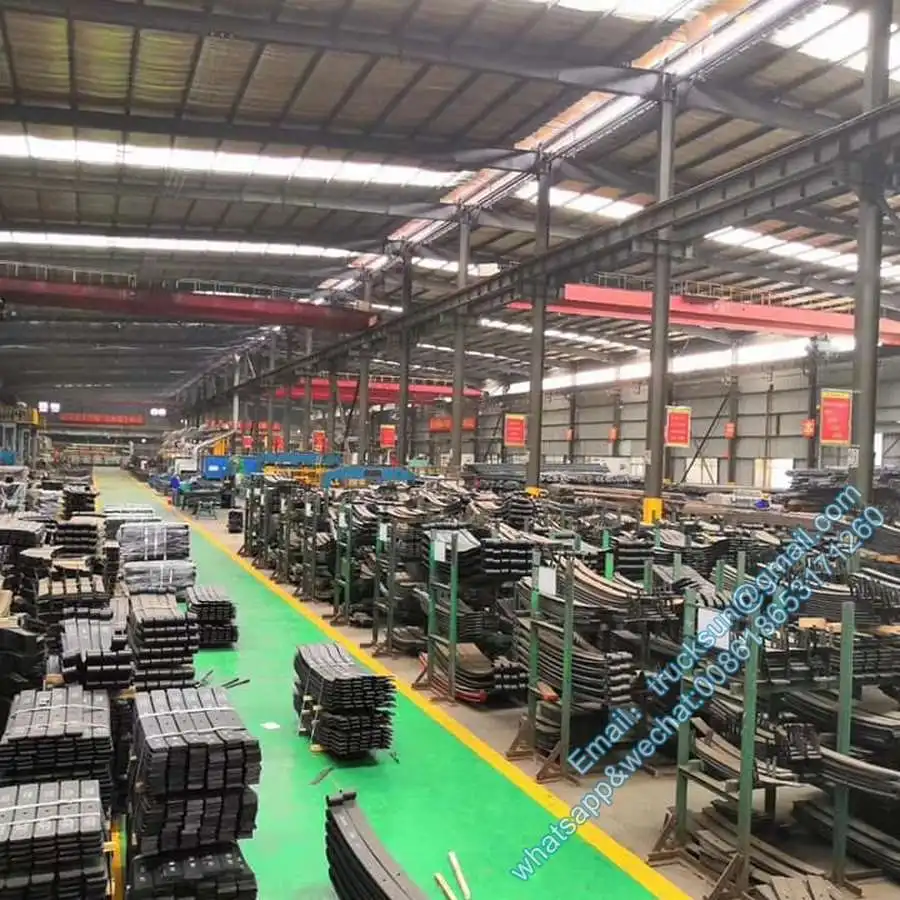 steel spring leaves Mechanical suspension for SINOTRUK HOWO/SHACMAN/HOHAN/HOMAN/NORTH BENZ/FOTON