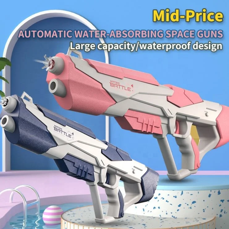 HD Electric Pistol Toy Revolver Unisex Puissant New Alectric Display Custom Songkran Fast Delivery Shooting Big Pirate Water Gun