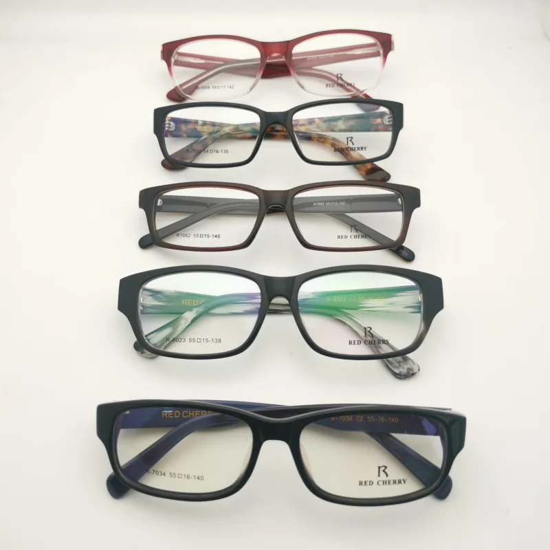 Wholesale Foreign Trade Clearance Sale Mix Colors Acetate Eyeglasses Frame Square Optical Frames