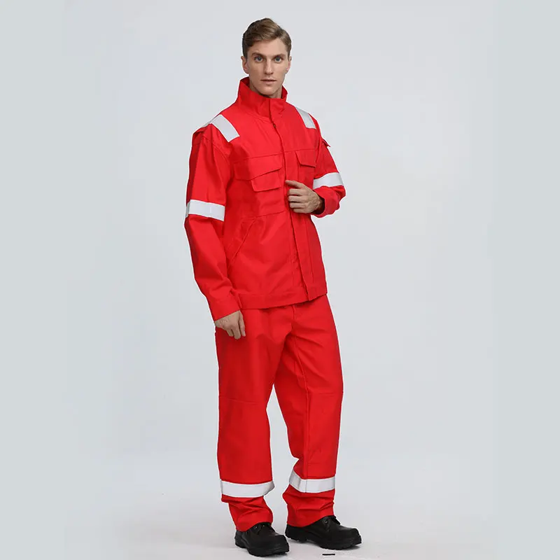 Xinke protective Fire Resistant safety workwear uniforms welding work suit