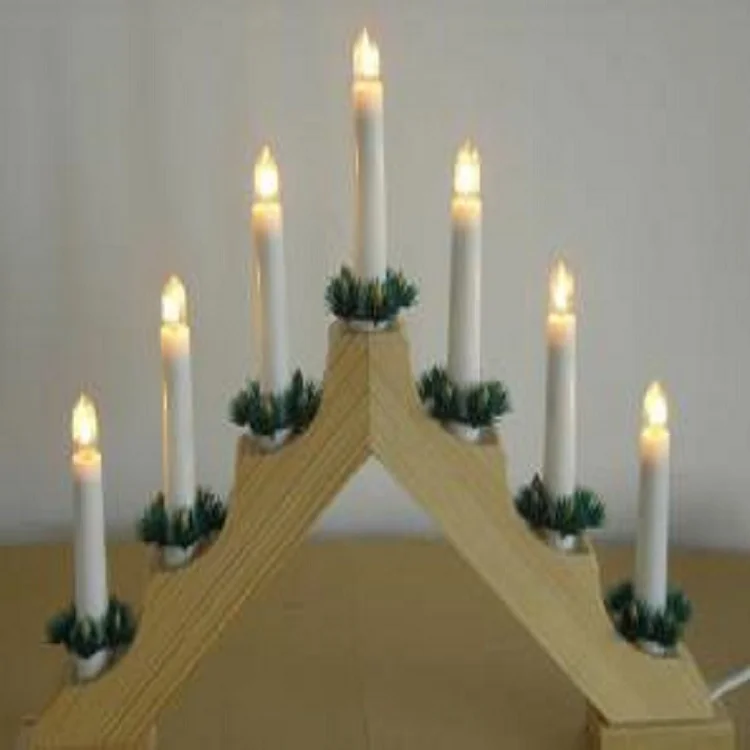 E10 Christmas candle lamp church bridge lamp LED decorative lamp C6 glass 8-55V 1led stripe bulb