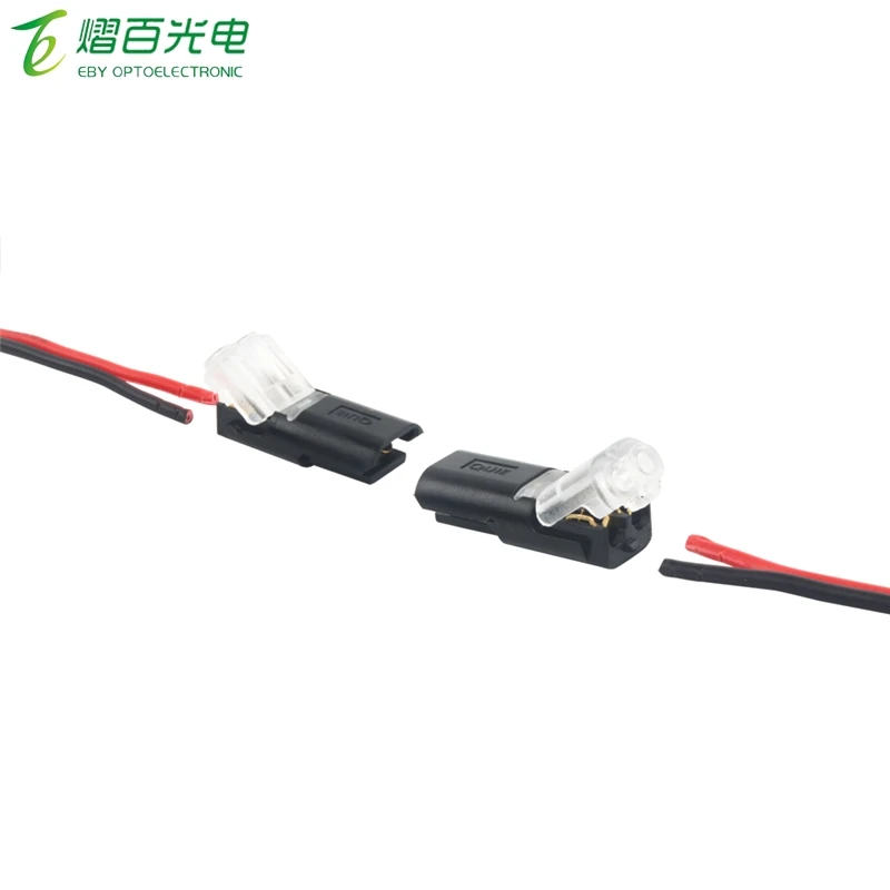 Бесплатная доставка 5 штук в упаковке-100 шт 2 Pin Путь Весна Scotch Lock разъем 24-18AWG провод для светодиодной ленты и быстрый соединитель кабеля обжимные клещи