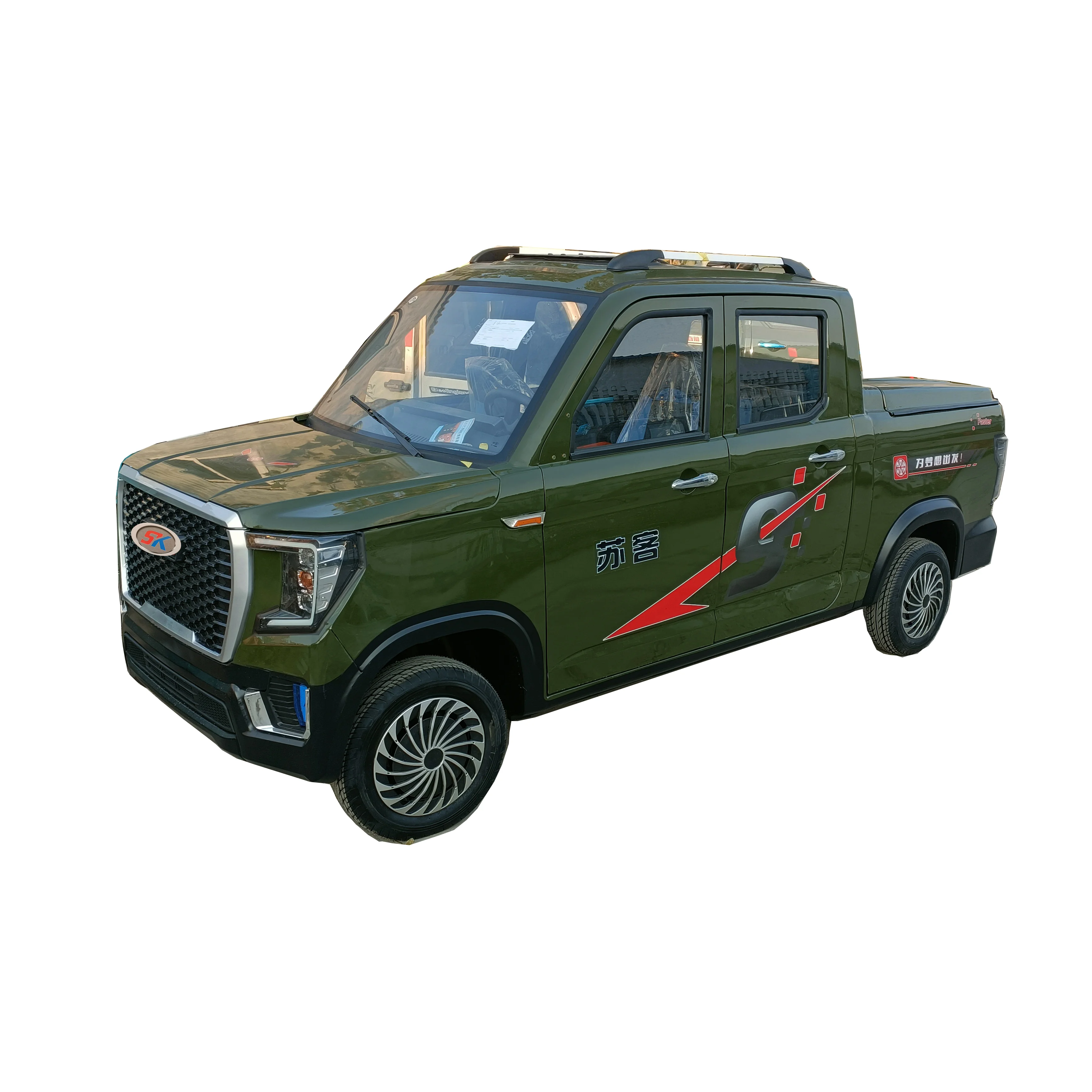 New Energy Electric Vehicle Four Wheel Electric Pickup Mini Sightseeing Electric Car