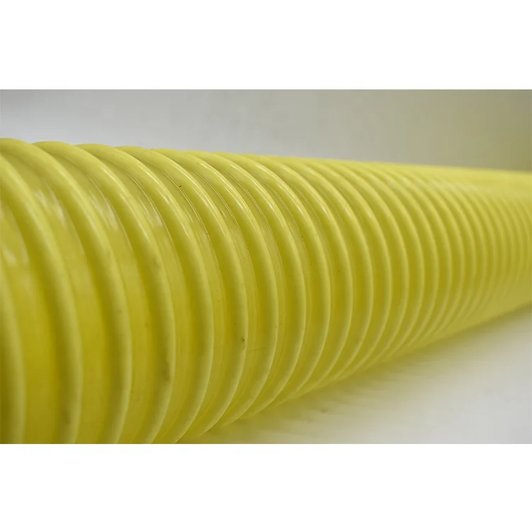 Rigid Pvc Spiral  Cheaper Industrial Corrugated  Heavy Grit Suction Sand Sewer Screw Pump Grit Hose Pipe