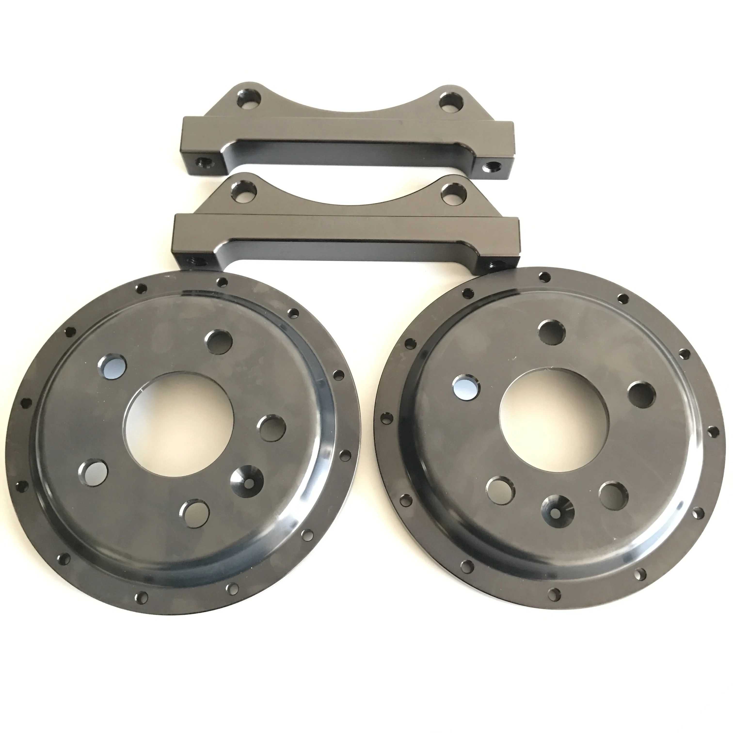 Jekit 6061 Aluminum brake parts center bell and bracket for-BMW X6(E71) 19rim V4 caliper vin WBAFG41089L343885 rear wheel