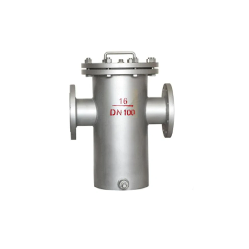 JYL-DN200 High efficiency coarse filtration basket type filter customized for sludge filtration