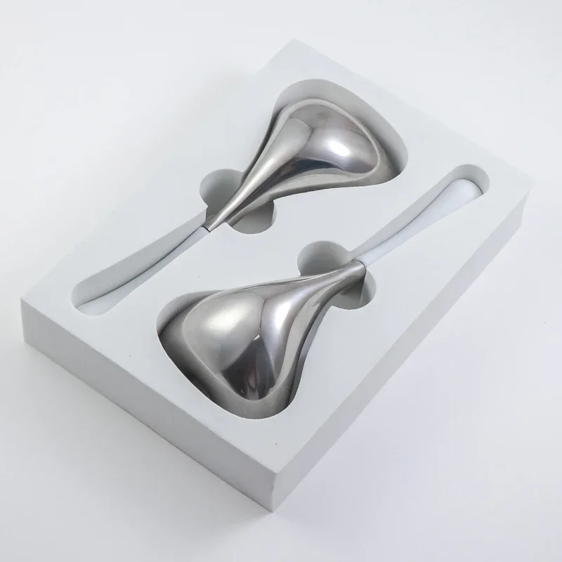 Skin Soothing Puffiness Calming Inflamed Facial Massage Roller Cryo Stick 304 Stainless Steel Face Freeze Ice Globes with Box