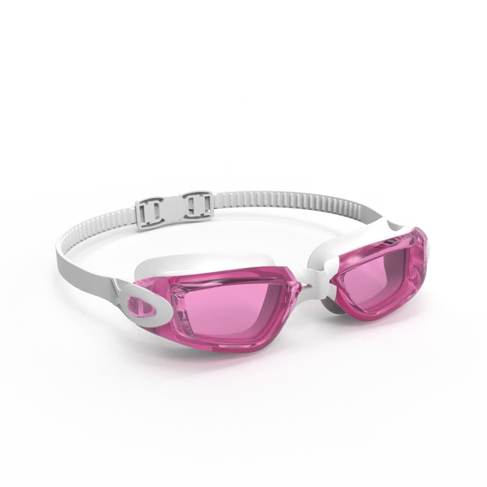 ZLF Most popular swimming glasses for adult 2600 adjustable nose bridge wide angle lens soft racing swimming goggle