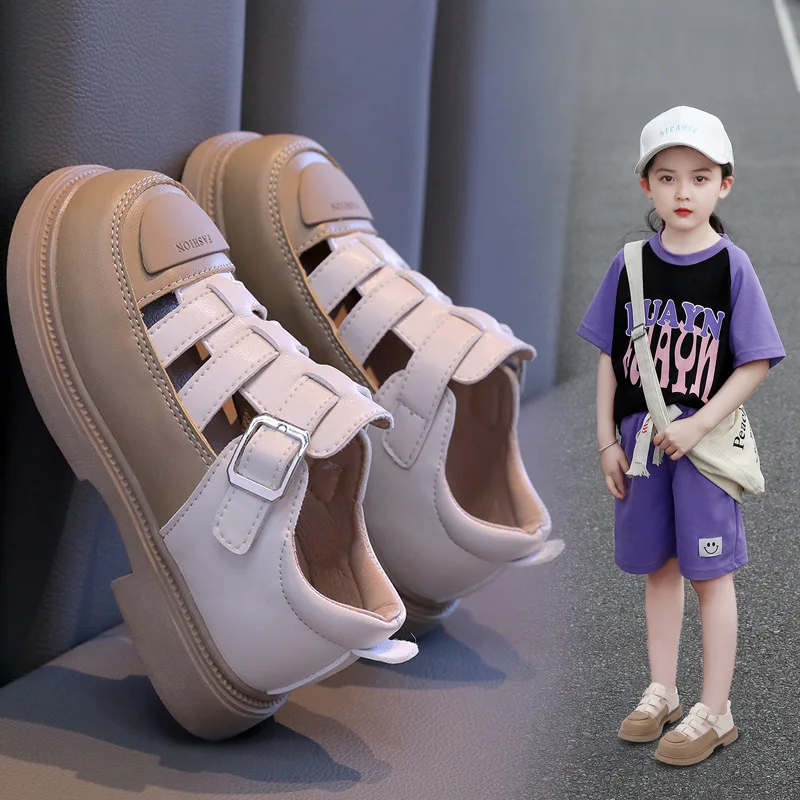 New Wholesale Fashion Summer Baby Children Shoes Sweet Casual Teenagers Kids Girls Sandals