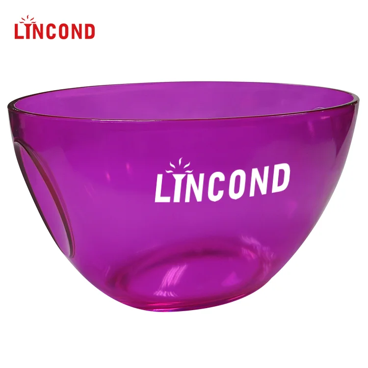 
Large capacity High Quality Acrylic Plastic Ice Bucket Big Capacity Champagne cooler ice bucket plastic 