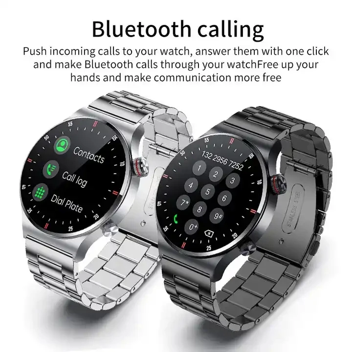 LIGE ECG+PPG BT  QW33 Multiple Call Smart Watch Men Sports Bracelet NFC Waterproof Custom Watch Face Men SmartWatch For IOS Andr