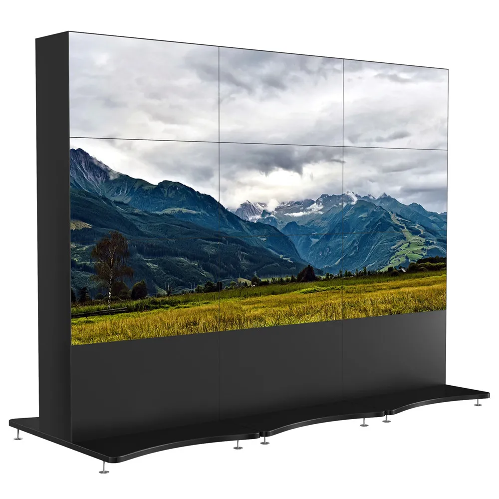 Ультра узкий ободок 1 7 мм 3 5 мультисплайсинга экран 4k рекламный монитор 46 49 55 дюймов Cctv Videowall ЖК-видео настенный дисплей