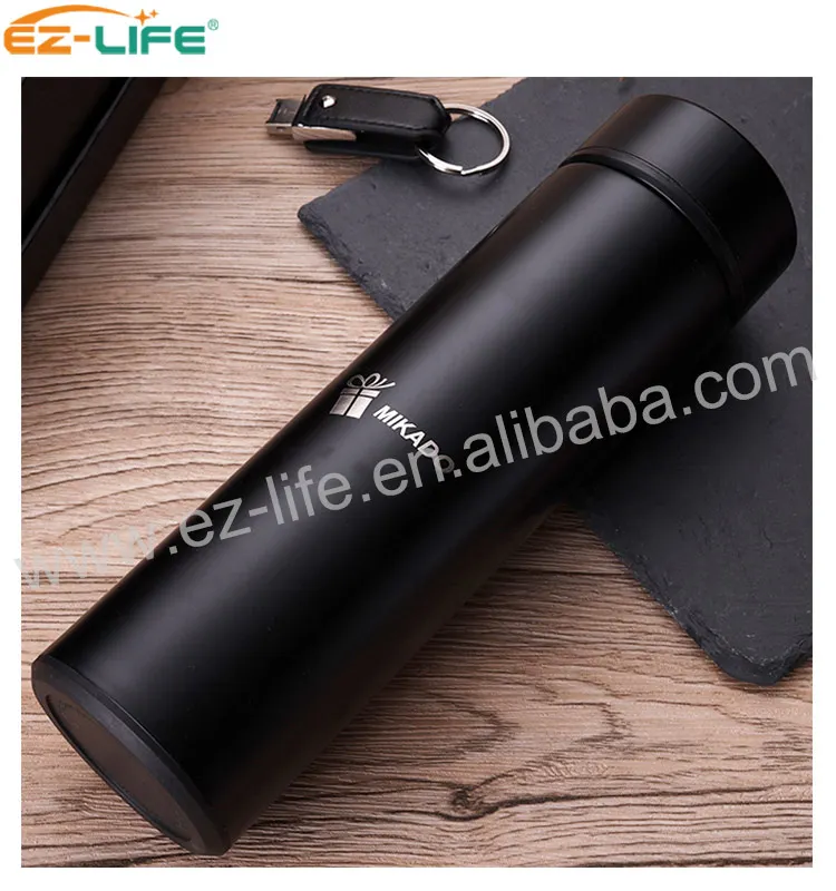 New product ideas 2021 Low price Pen  Promotion with Black Vacuum cup Notebook Keychain Pen and Power bank for wedding gift