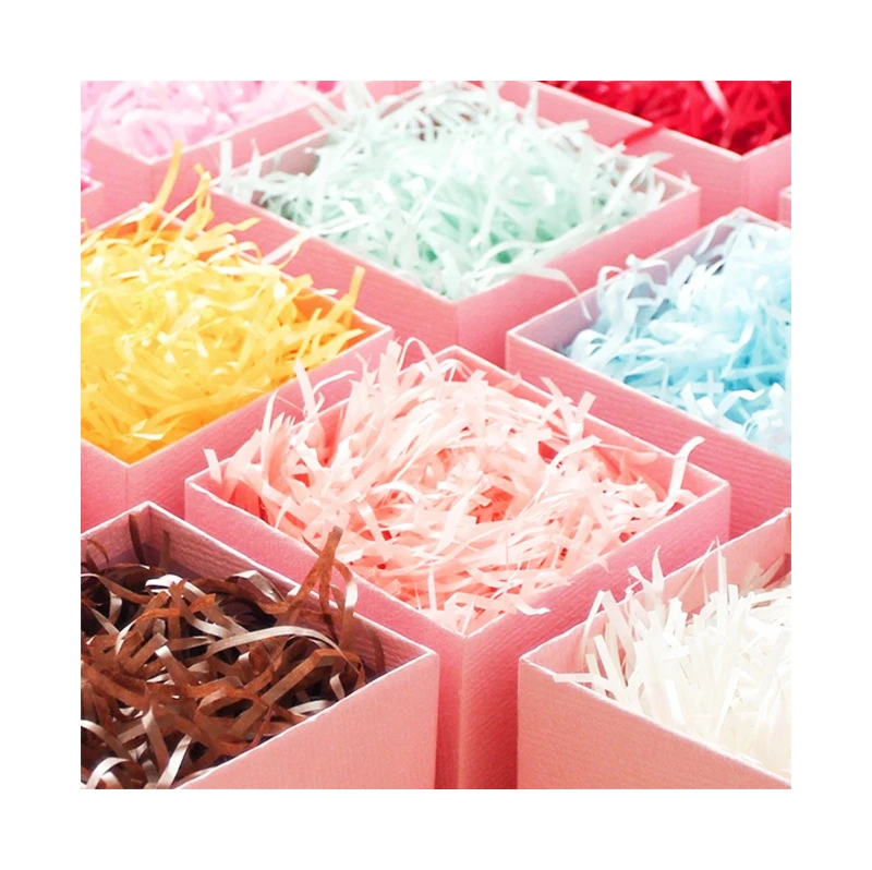 100 г наполнитель Shred Подарочная коробка измельченная бумага упаковка лафитовая трава измельчители заполняющая Крафтовая скрепленная черная «сделай сам»