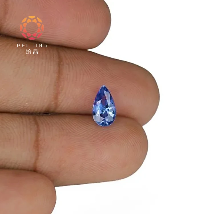 Real Sapphire Gemstone Hpht Synthetic Sapphire Gemstones Ruby Stone Real Blue Stone