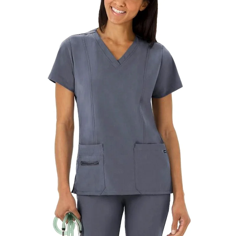 High Quality Fashion Scrubs Wholesale Woman Scrub Nurse Uniforms Set 2 Pieces