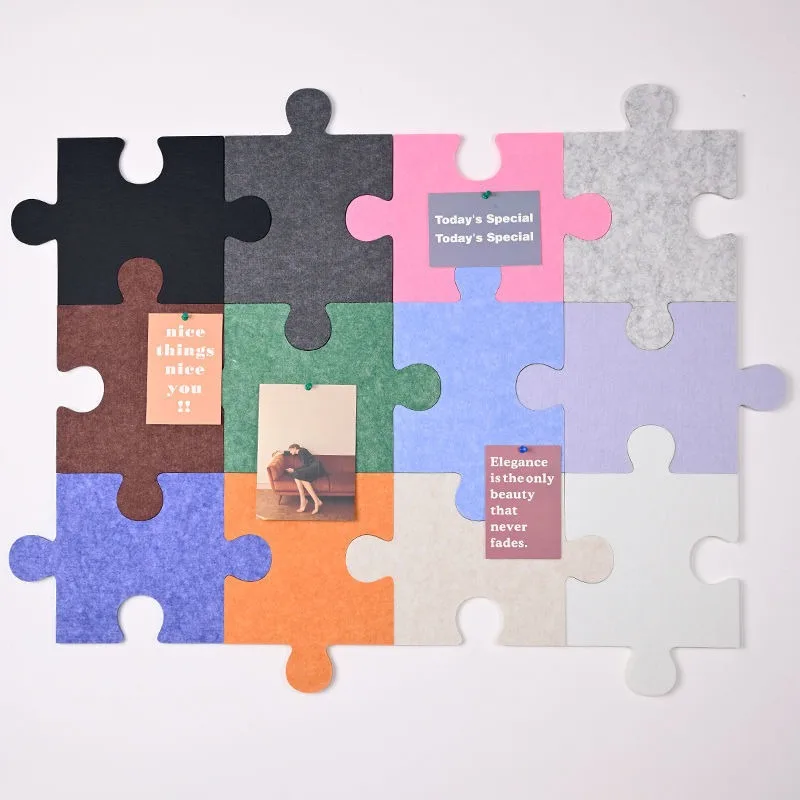 2022 new felt puzzle soundproof panel decorative background wall Sound-absorbing board
