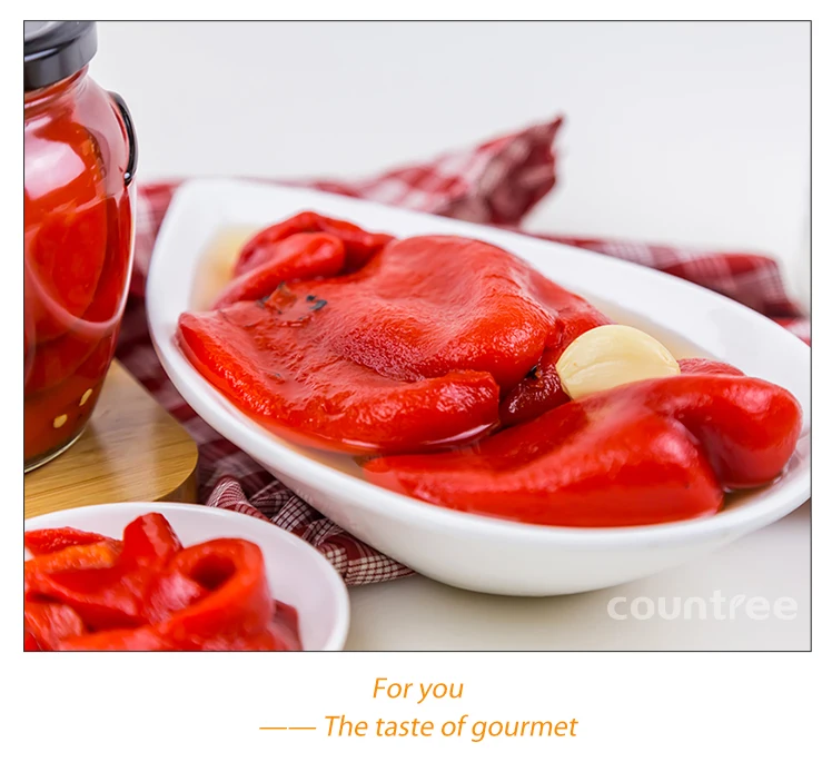 Canned Roasted Red Sweet Pepper Supplier Sweet Canned Red Pepper