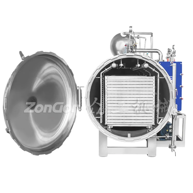 Food Bottles Steam Autoclave Retorts / fruit juice processing Sterilizer Machine / autoclave machine sterilizer