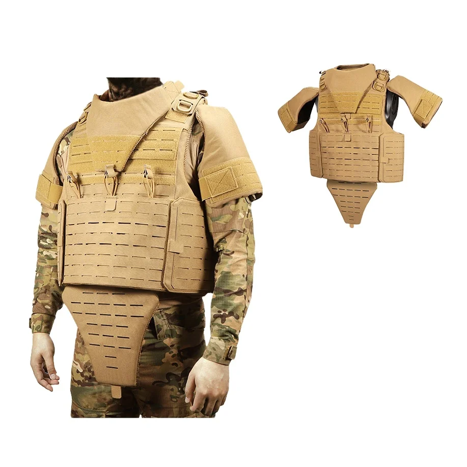 Aholdtech легкая NIJ IIIA 3a маскируемая бронежилетка пуленепробиваемый баллистический жилет футболка без рукавов для военной полиции