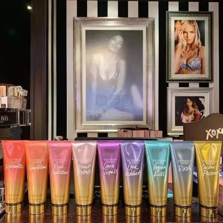 Wholesale High Quality Velvet Petal Coconut Milk Victoria Romantic Moisturizing Whitening Glitter Perfume Body Lotion