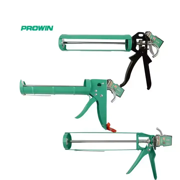 PROWIN  Factory Direct Supply Swivel Barrel Type Heavy Duty Caulking Gun For Sealant And Adhesive Cartridges