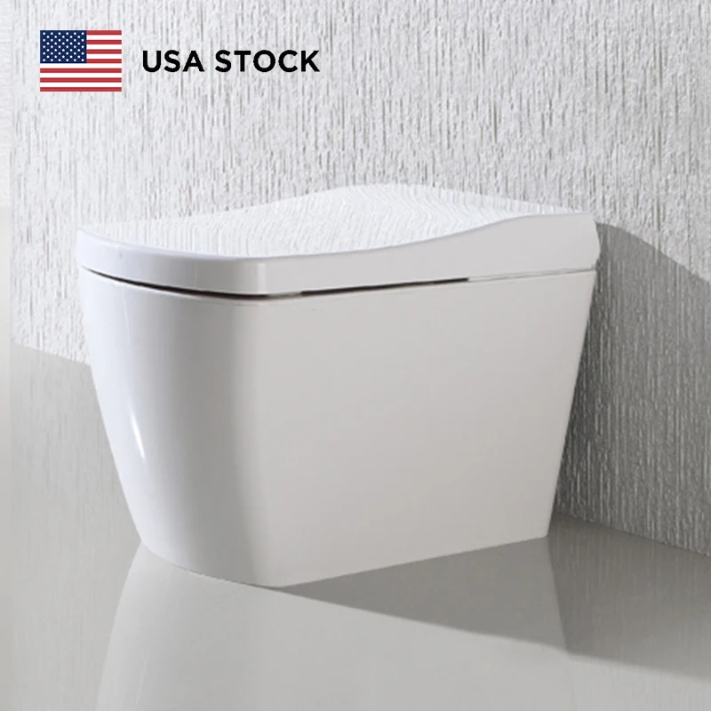 Ship from USA warehouse stock fulfillment automatic intelligent bidet toilet bowl