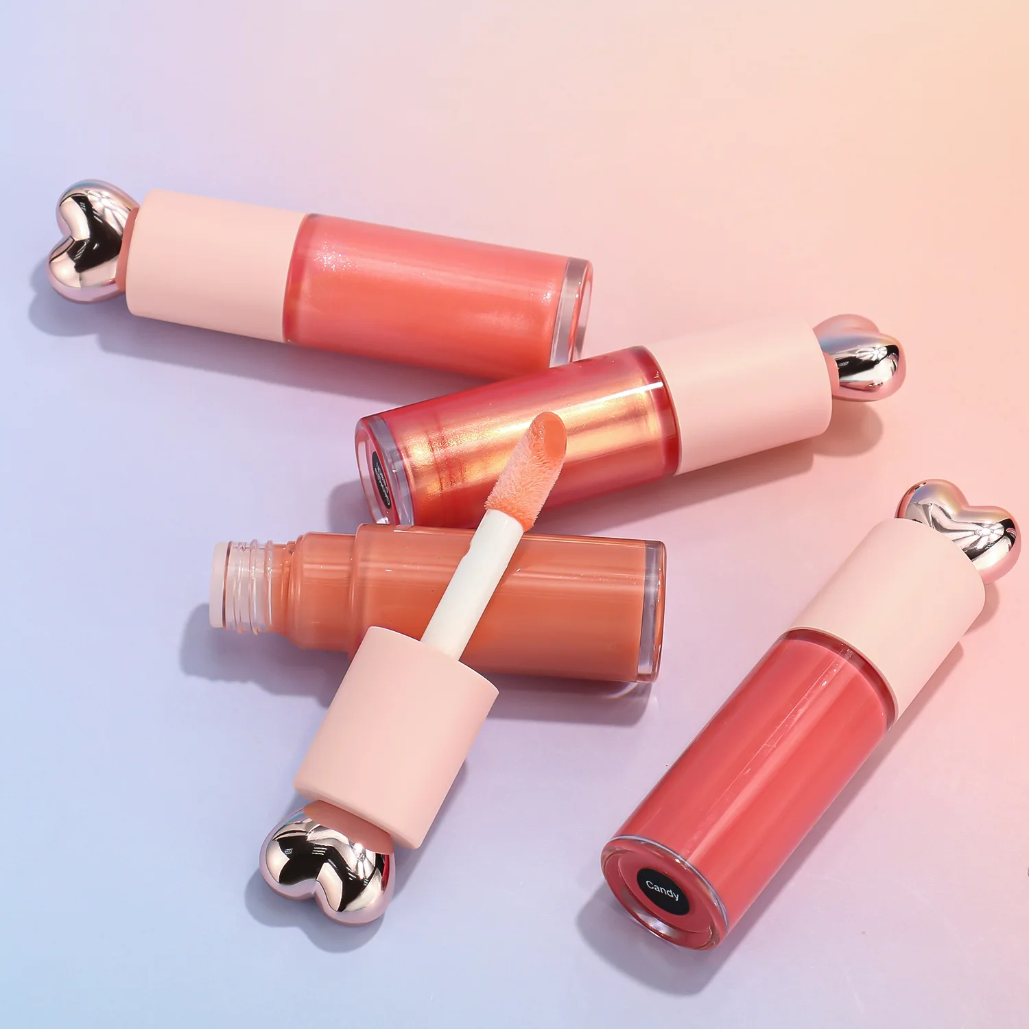 Hot Selling 80 Colors Free Shimmer Matte Liquid Lip Gloss Private Label Custom Logo Shiny Glitter Clear Lipgloss