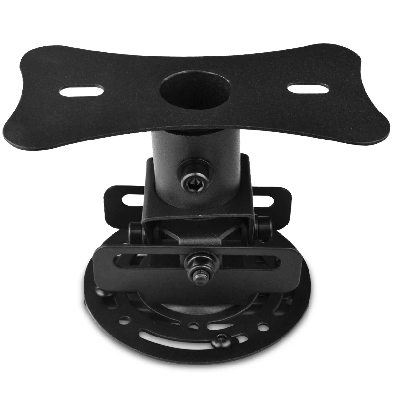 Stacked Dual Anti Vibration Cinema Ceiling Hanger Disc Heavy Duty Heavy Projector Ceiling Mount Anti Vibration