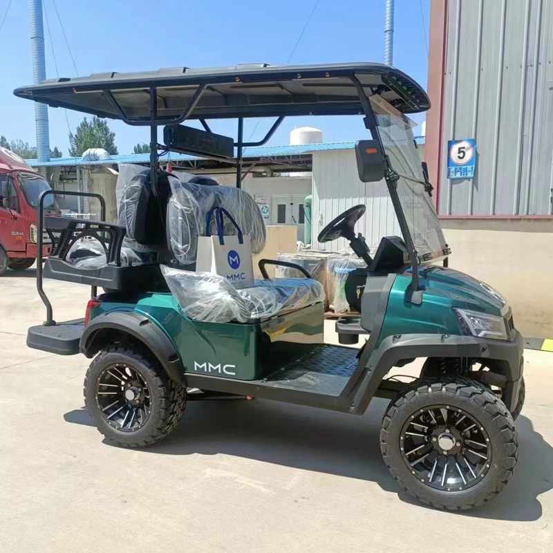 High-end Quality MMC Label 5000/7000W 48/60/72V Trolley Motorcycle Adult Scooter 4 Seater Electric Golf Cart