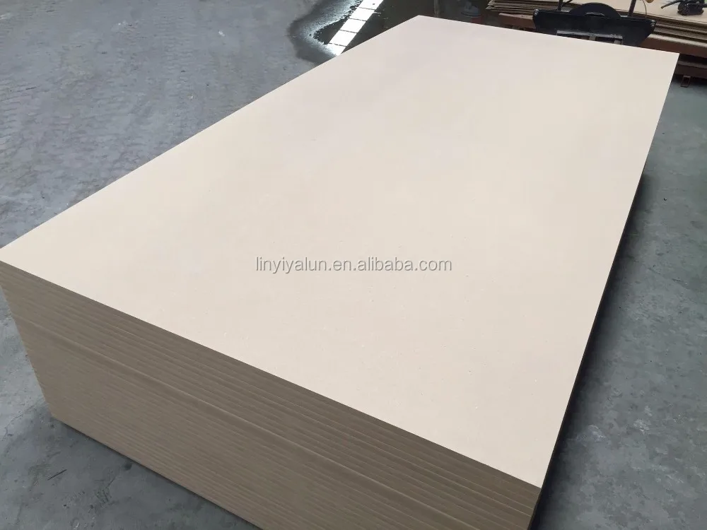 2mm 3mm 4mm 5mm Customize Size Raw Plain Fibreboards MDF Wood/MDF Board/MDF sheet
