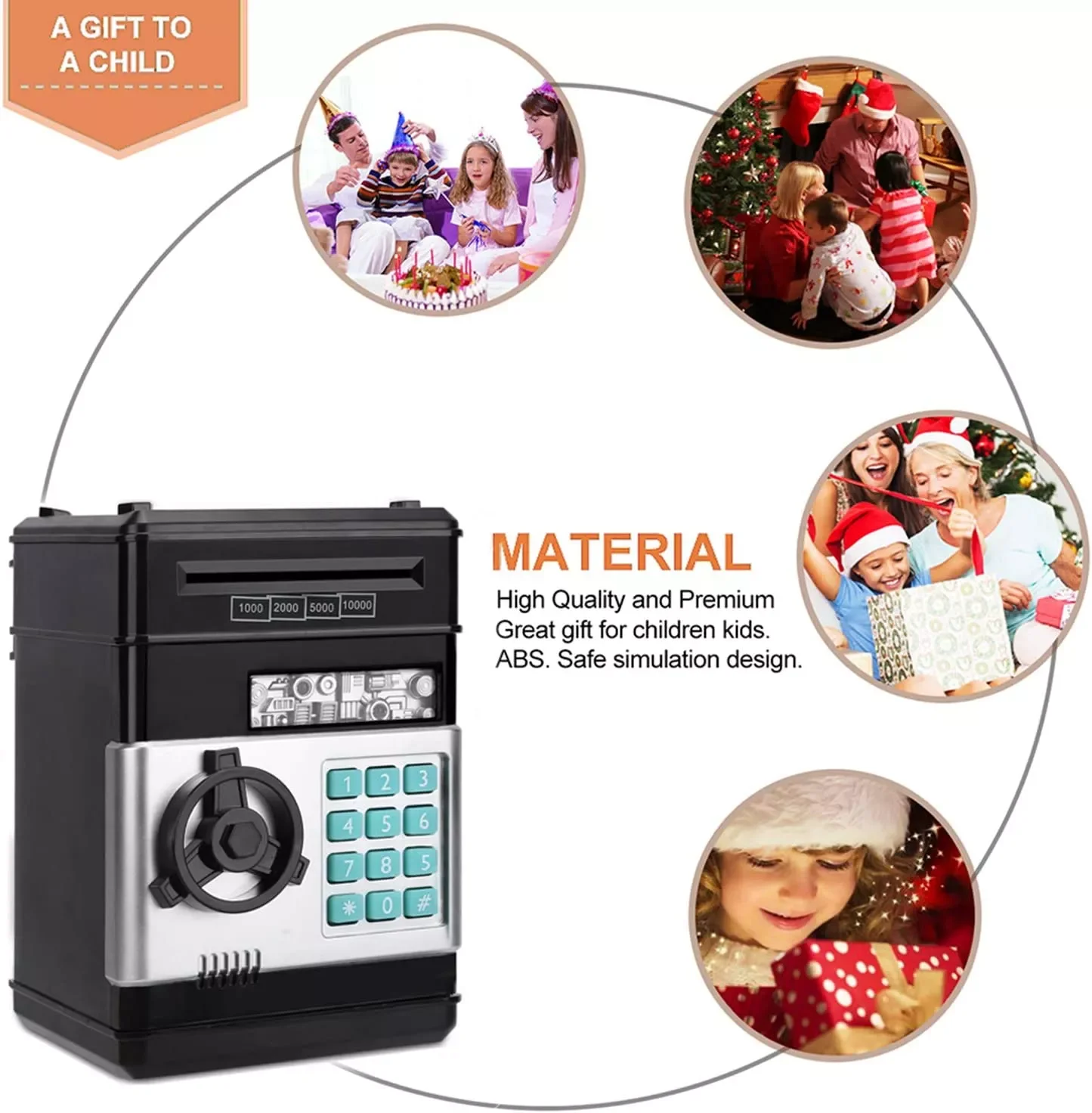 Factory Hot Sales Piggy Bank Piggy Banks Safe Piggy Bank Metal