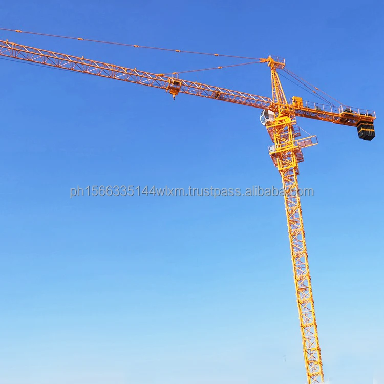 UNIQUE Topkit Tower Crane QTZ63 China tower crane 40m 6ton