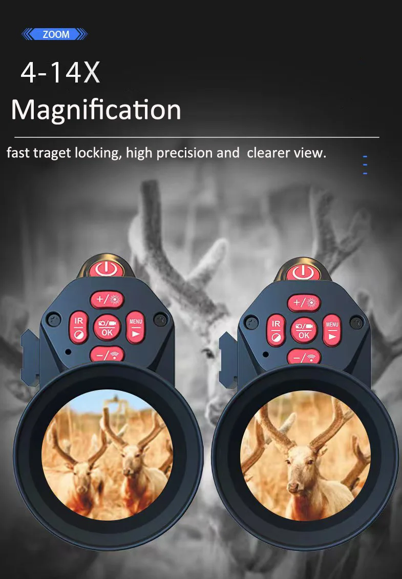 VN-008A infrared digital night observation lens Night vision instrument can take pictures and videos and connect WiFi sight