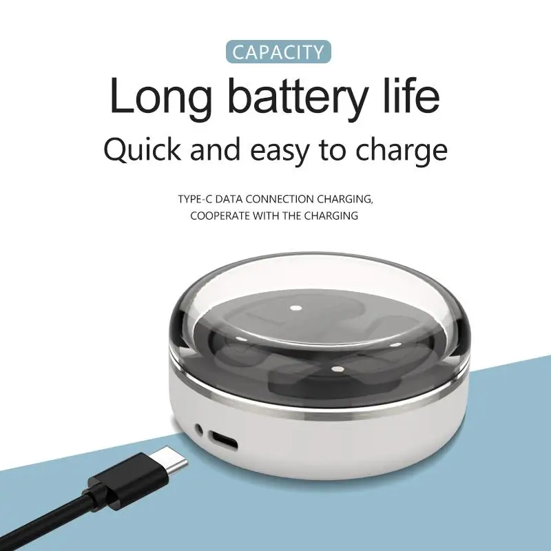 Factory Patent Design Red Light Eye Beauty Massager Instrument Rechargeable Eye Care Device With 2 Modes