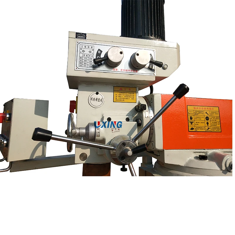 ZX6350A fresadora machine workshop equipment X axis auto feed vertical and horizontal drilling and milling machines