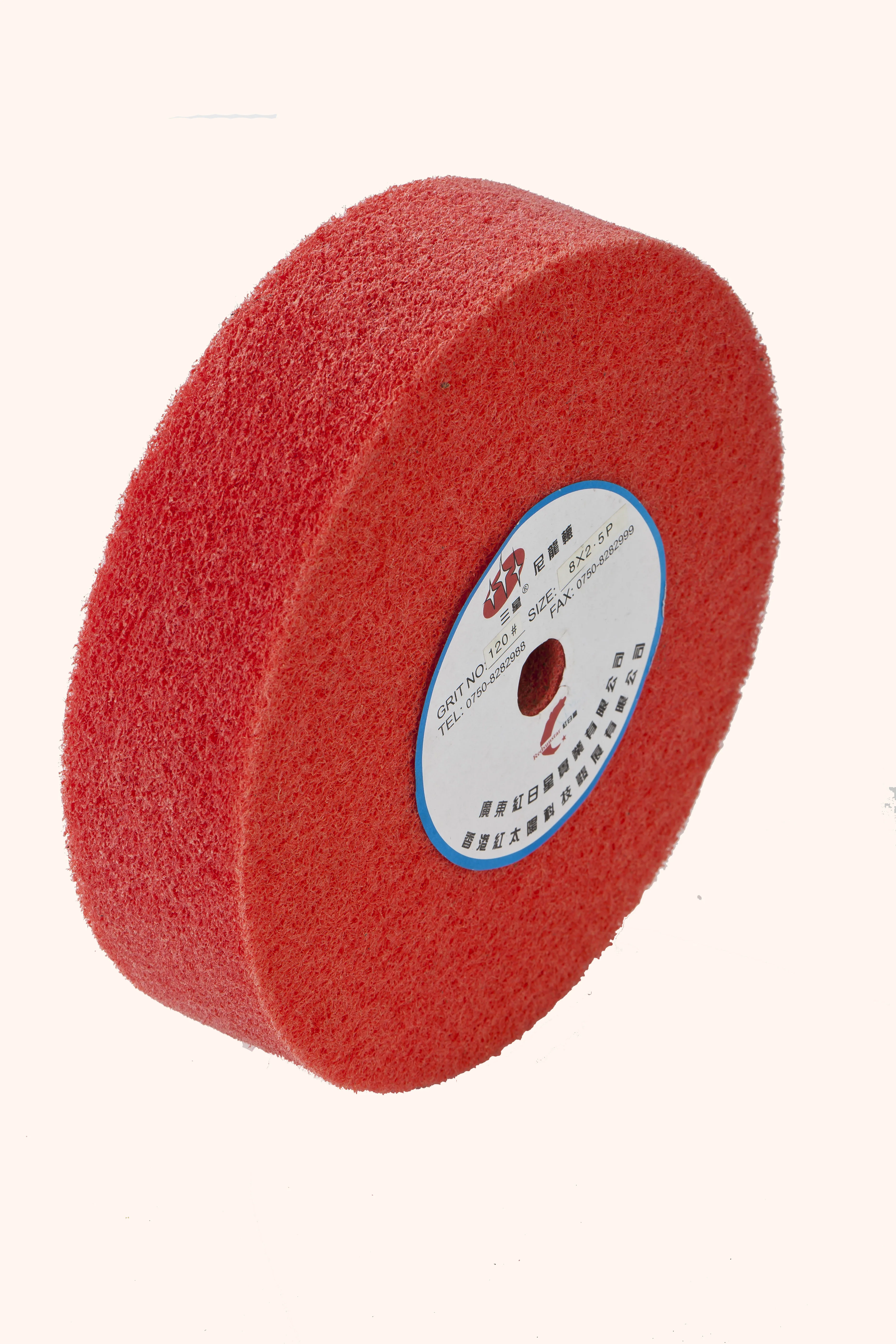 Grinding Wheel Nylon Polishing Wheel  Non Woven Buffing Wheel