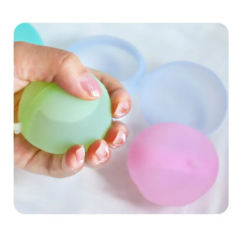 Hot Sale Summer Fun Quick Fill Squeezable Silicone Water Ball Water Bomb Balloons For Kids Water Fight