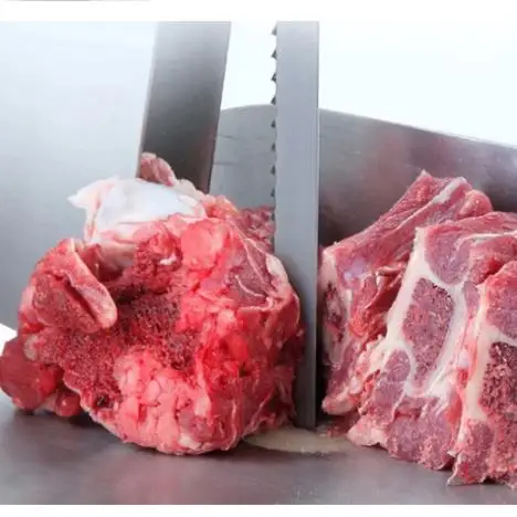 chicken cutter meat  commercial beef stainless steel frozen cube bone sawing cow saw cutting band machine