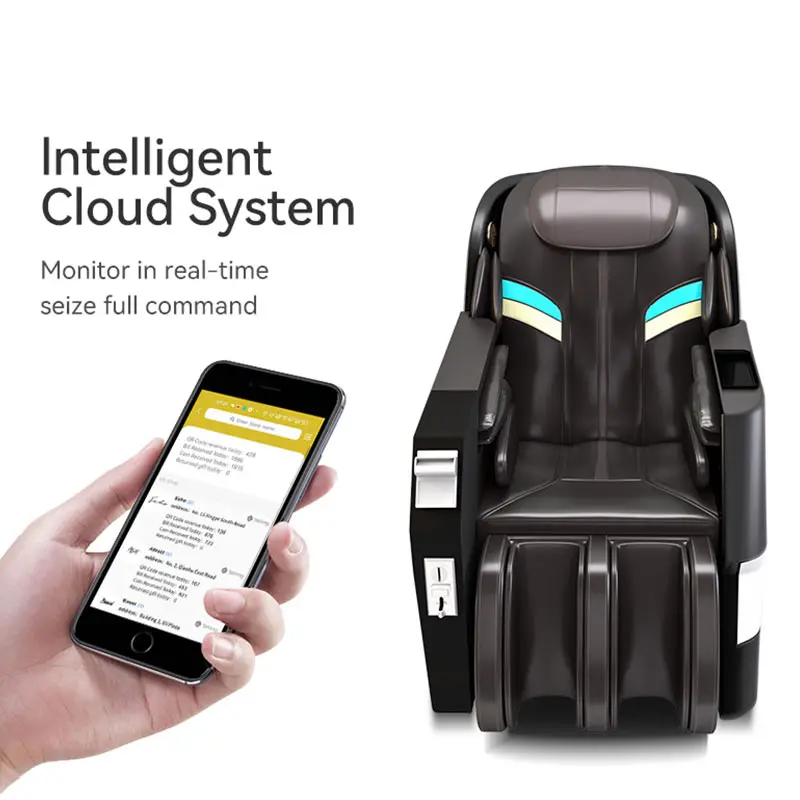 payment water circulation electric shampoo commercial China 4d boss facial leather comtek coins dual core momoda massage chair