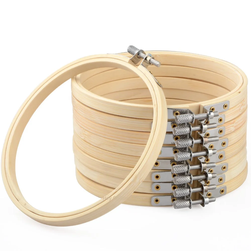 Diy embroidery hoop hot sale custom diy embroidery hoops bamboo embroidery hoop kids crafts