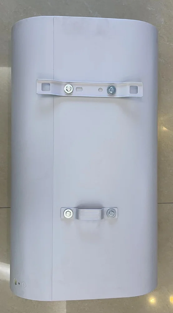 Tuya App Control Household Slim Flat Vertical SS Double Tank Boiler Storage Electric Water Heater