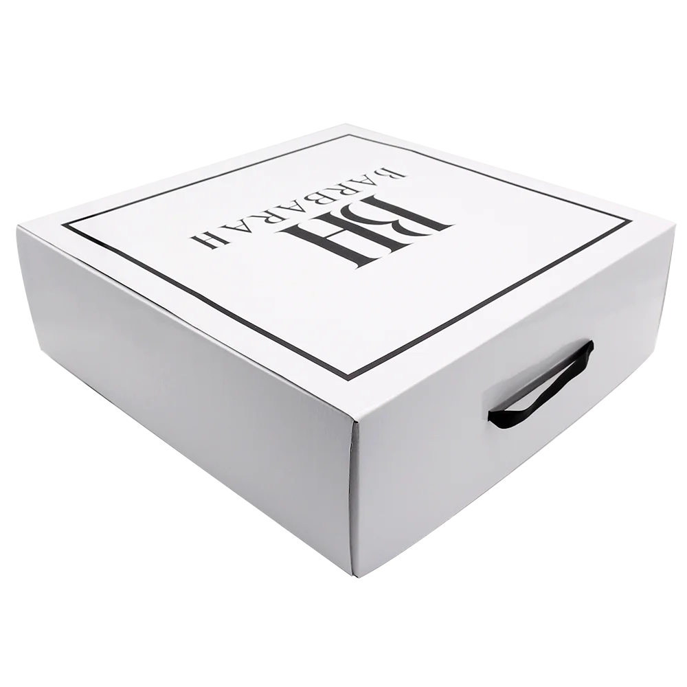 Роскошные квадратные шляпы федоры с принтом логотипа под заказ, упаковка для шляп