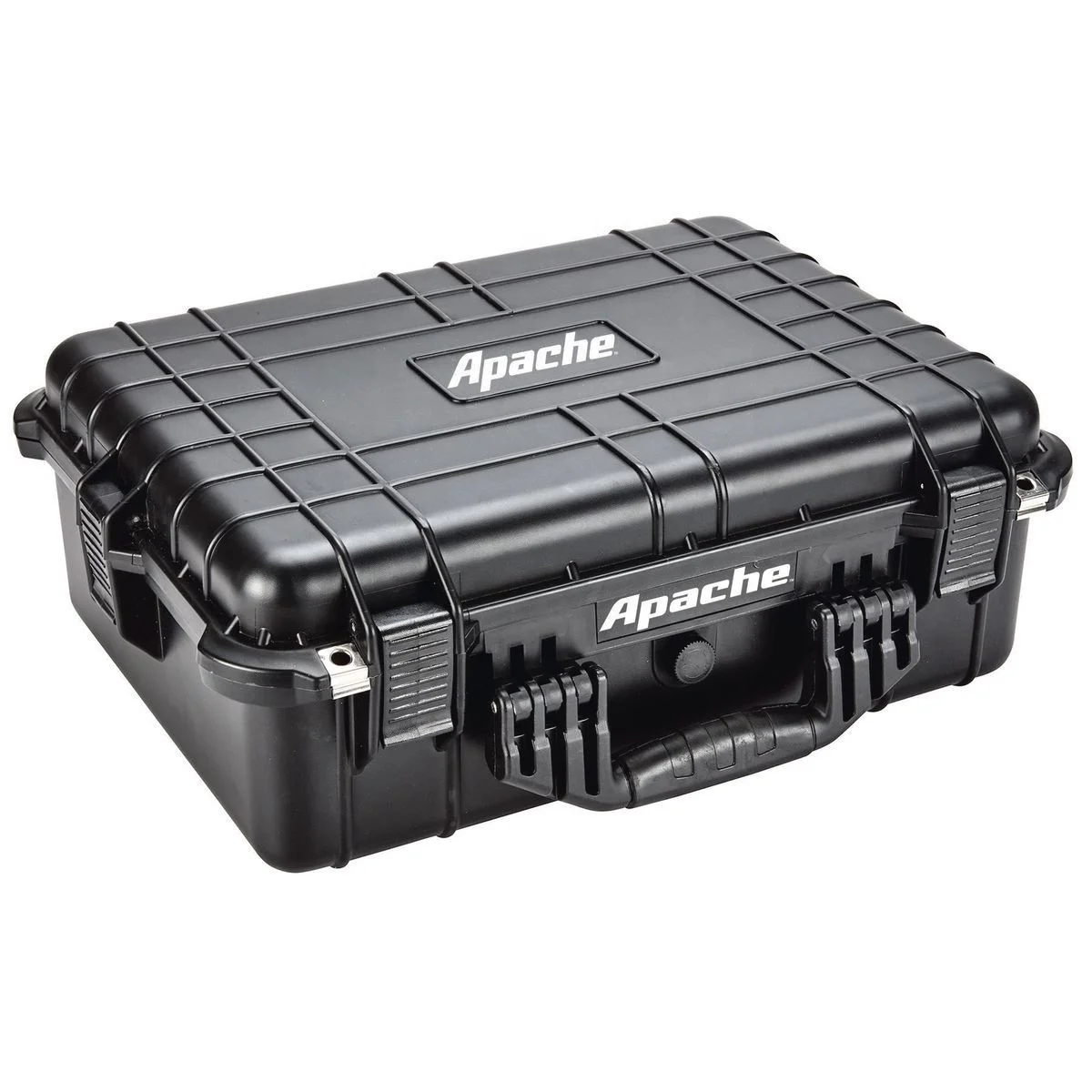 APACHE 4800 Amazon hot sell same plastic waterproof shockproof carry black hard tool case with foam and lock