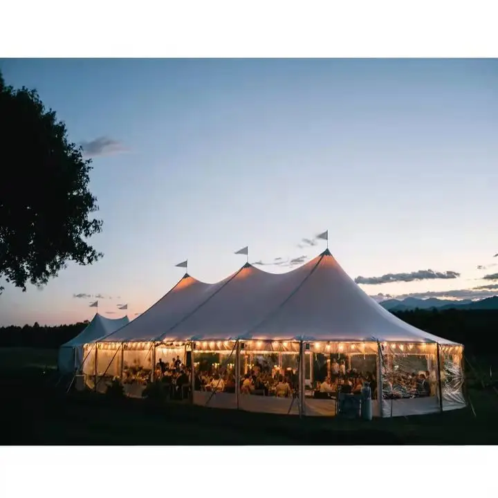 Event Outdoor Tent Open Marquee Wedding Tent Party Wedding White Transparent