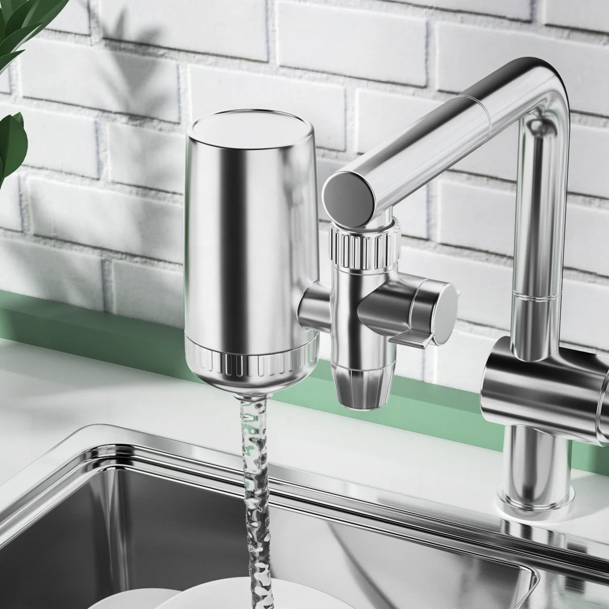 Mini faucet Water Filter Plastic Purifier Waterfilters Water Cleaner Filtro De Agua Water Filter